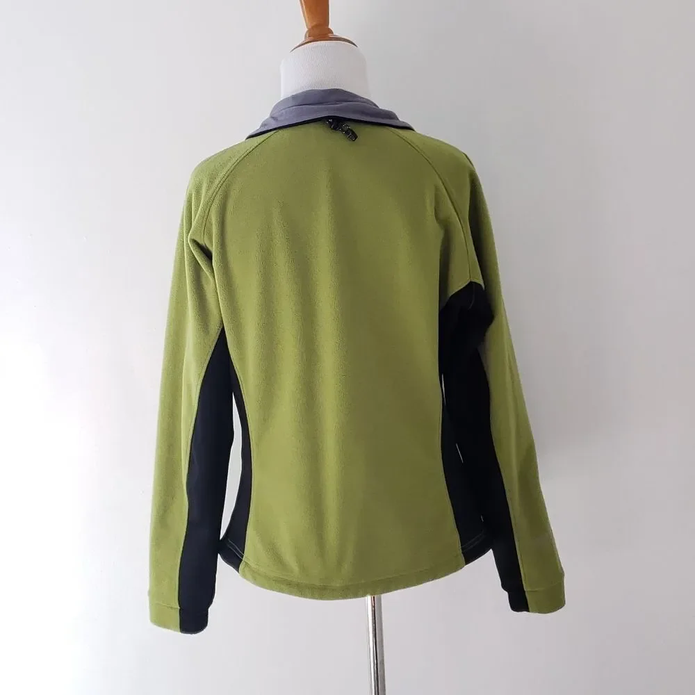 Mountain Hardwear Windstopper Full Zip Fleece Outdoors Granola Women Small